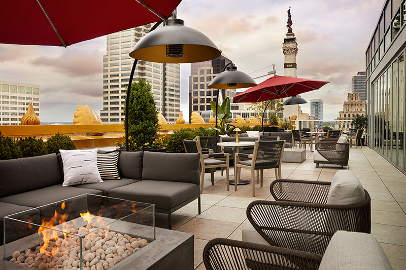 astrea outdoor patio