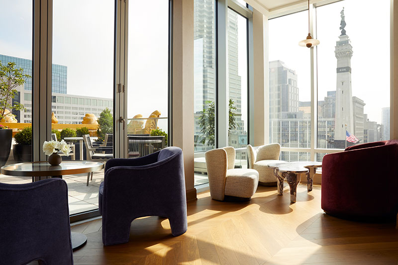 astrea indoor seating